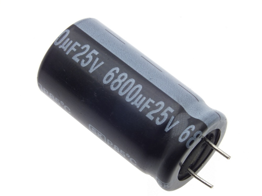 E 6800UF/25V