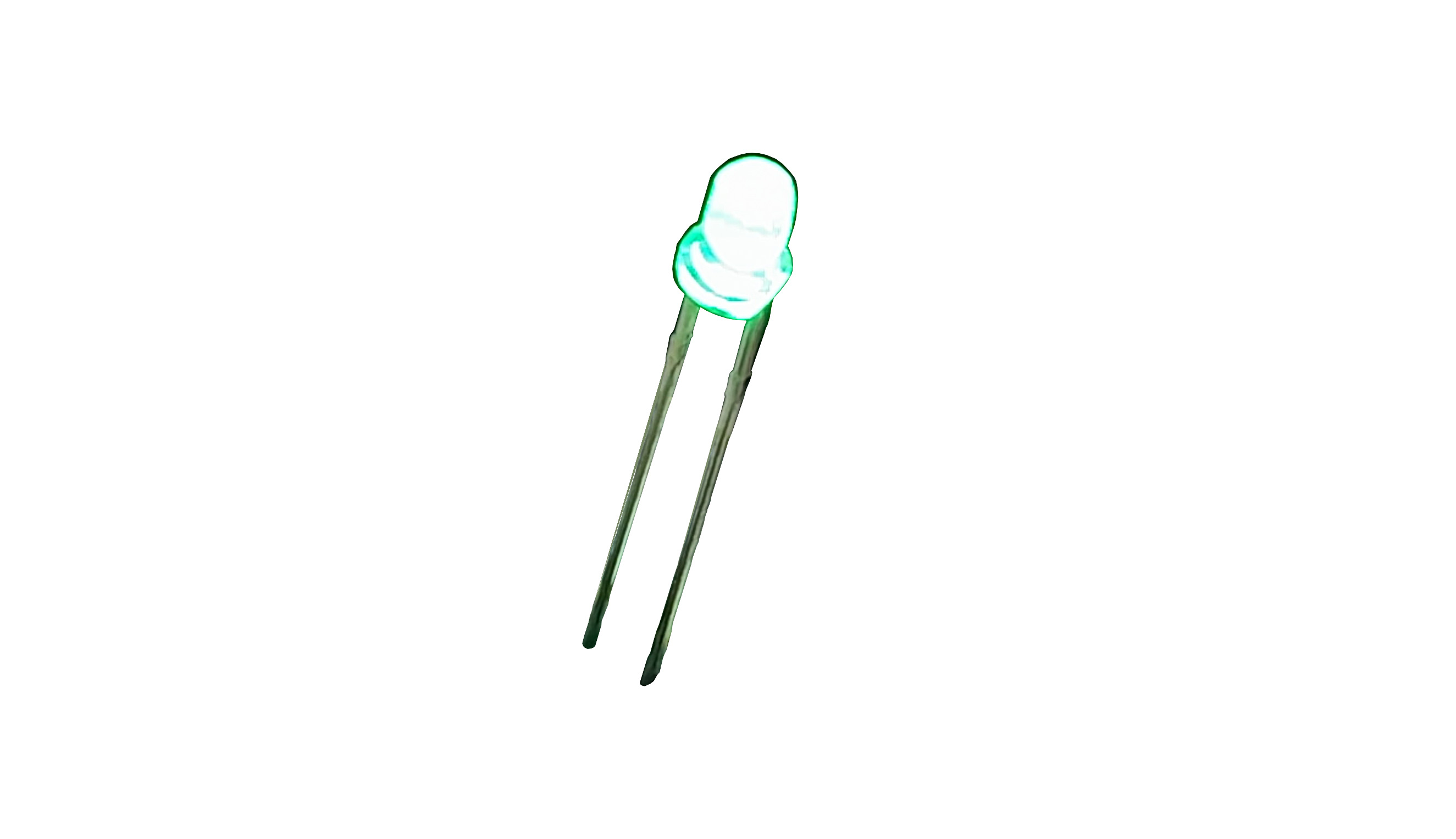 LED 3MM سبز ترافیکی